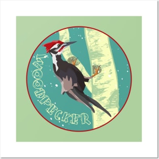 Woodpecker Posters and Art